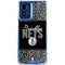 NBA Brooklyn Nets Elephant Print Moto G 5G (2024) Clear Case